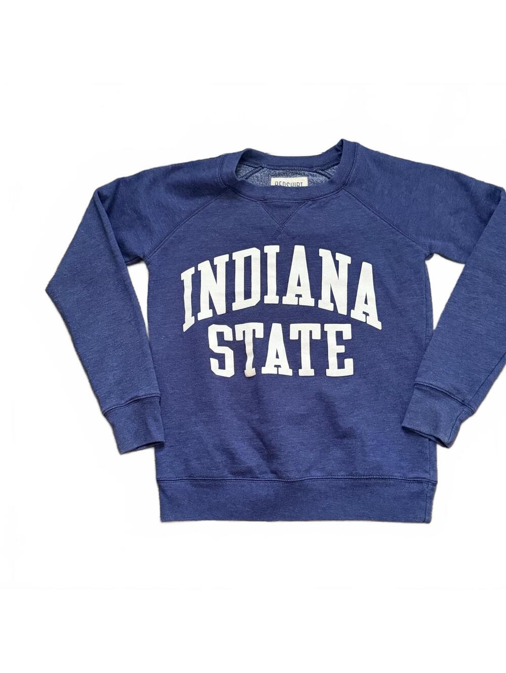 Redshirt Indiana State Navy Blue Sweatshirt Size Small